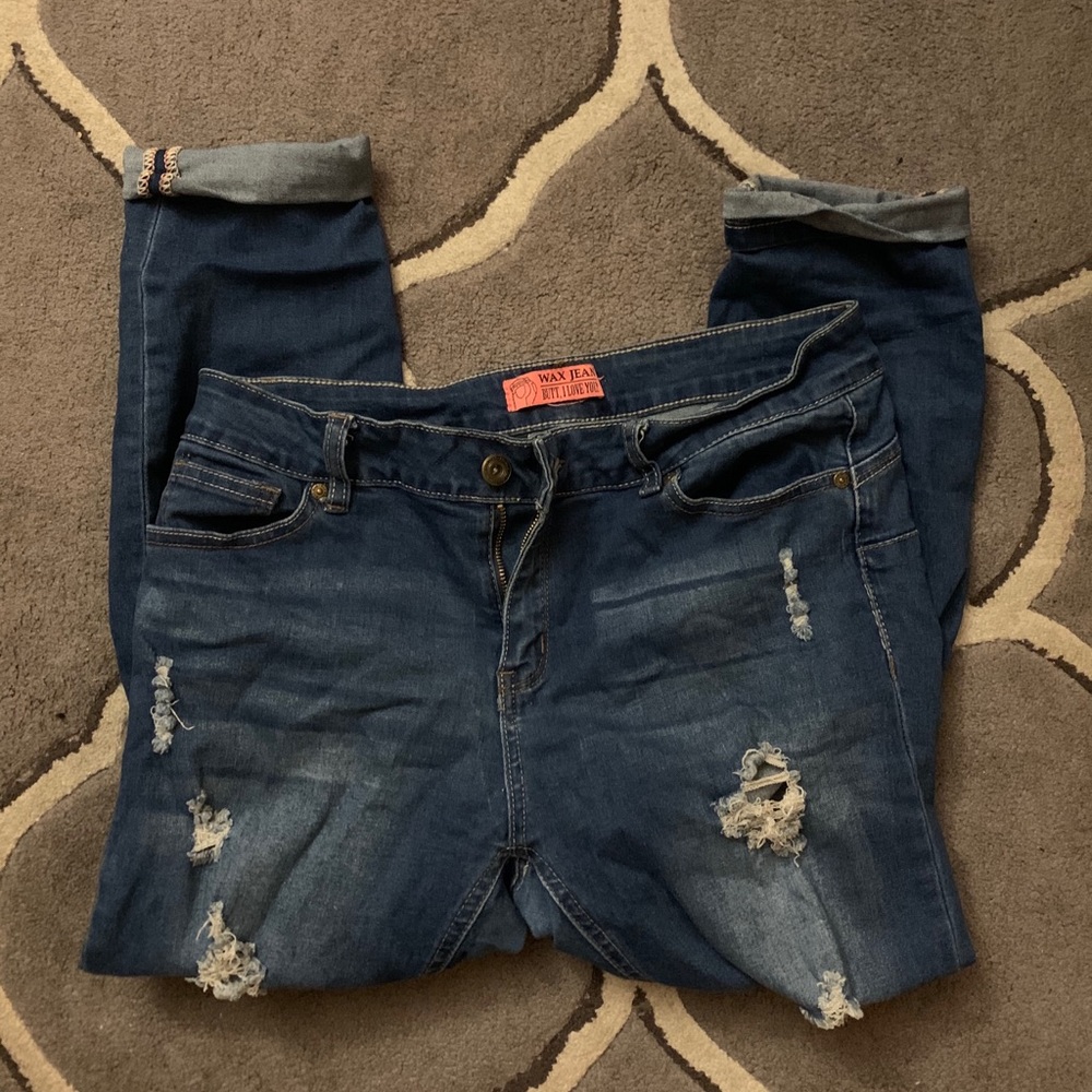 Wax Jeans Butt Lifting